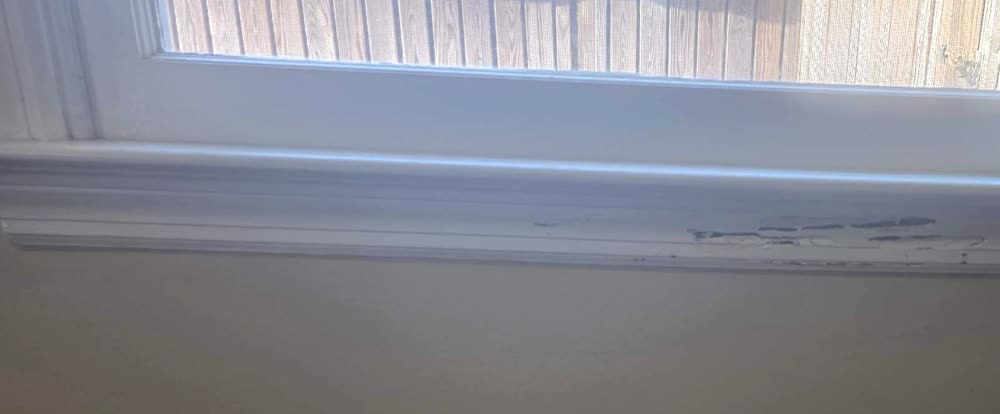 Window trim, before
